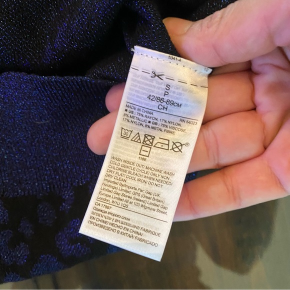 Banana Republic Metallic Leopard Sweater - Picture 6 of 9